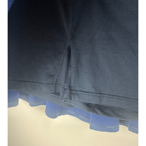 Title Nine Skort Skirt + Shorts Blue Tennis Pickleball Golf Flare Swing Size 2 - Picture 6 of 14